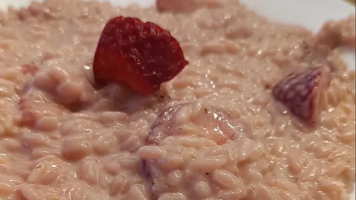 Risotto alle fragole