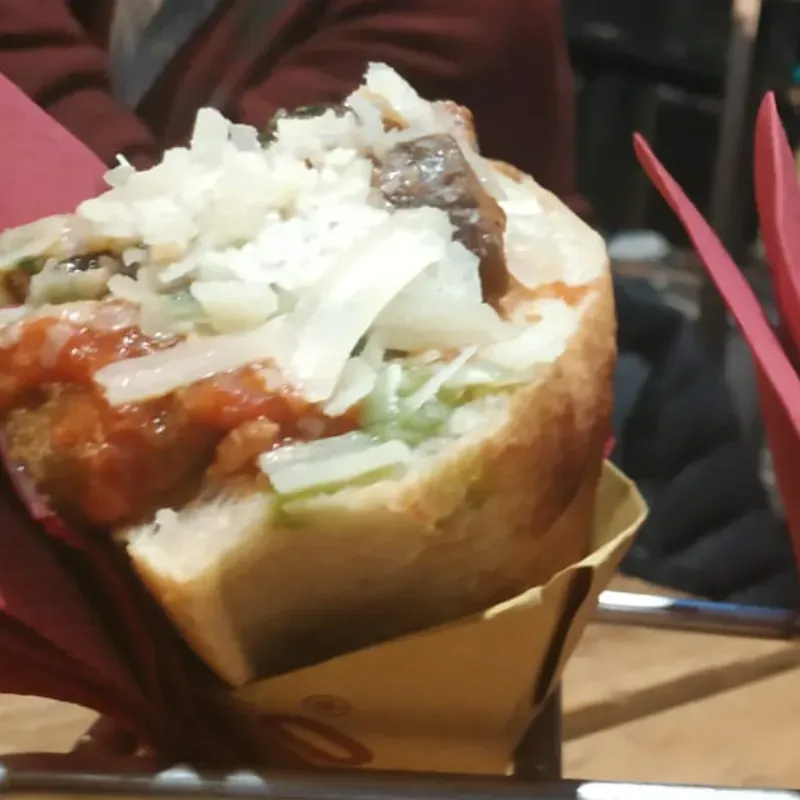Trapizzino alla parmigiana